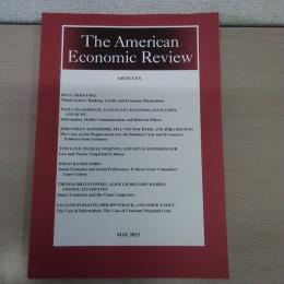【洋書】　The American Economic Review Vol.113 No.5