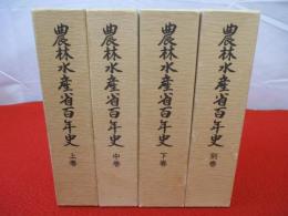 農林水産省百年史　全4巻揃い