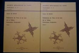 Radiolaires du Trias et du Lias de la Tethys (Systematique,Stratigraphie) Vol.1/2 -publication no.7