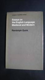 Essays on the English Language -Medieval and Modern:Longman Linguistics Library