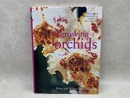 洋書　蘭　growing orchids