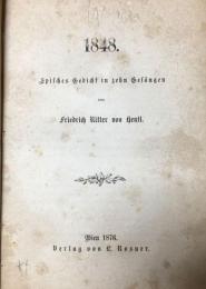 HENTL, Friedrich Ritter von. 1848. Episches Gedicht in zehn Gesängen.