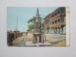 絵葉書　Port Said Statue Queen Victoria