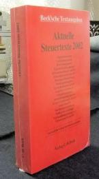 Aktuelle Steuertexte 2002　洋書ドイツ語