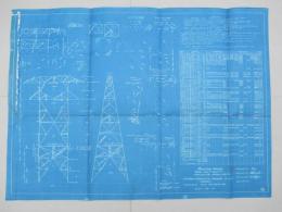 ANCHOR TOWER Span 366M.(1200Ft.) Horizontal Angle 25Deg.