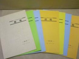 ［7点］ 愛知県陶磁資料館館報　第3号、第8号、第10号、第13号、第15号、第16号、第17号