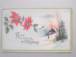 外国絵葉書　クリスマスカード