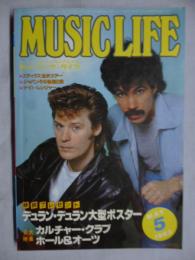 ミュージック ライフ　MUSIC LIFE　1983年5月号　●表紙/ダリル・ホール＆ジョン・オーツ　●カルチャー・クラブ/ホール＆オーツ　他