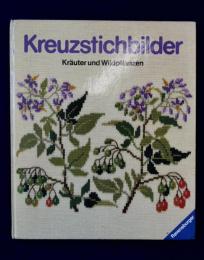 Kreuzstichbilder : Kräuter und Wildpflanzen デンマーク・フレメ クロスステッチ図案集