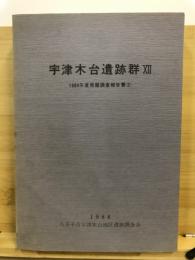 宇津木台遺跡群 : 発掘調査報告書