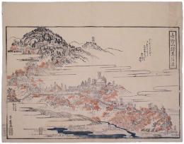 吉野山勝景絵図
