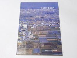 平城京東堀河　左京九条三坊の発掘調査