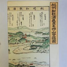 複製古地図「紀州和歌浦真景名艸山登臨図」