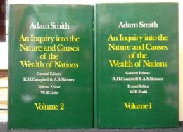 An inquiry into the nature and causes of the wealth of nations(英）　国富論　Volume1.2