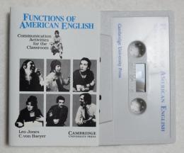 《[英書]》 Functions of American English Student's book: Communication Activities for the Classroom  カセットテープ１本付き）  //目次、ページ見本の画あり//