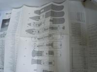 cabin plan にっぽん丸　1991　商船三井客船　　/cabin plan 新さくら丸　1991　商船三井客船 