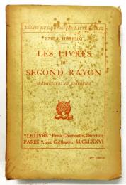  （鈴木昭一郎旧蔵書） Les Livres du Second Rayon, Irréguliers et Libertins.