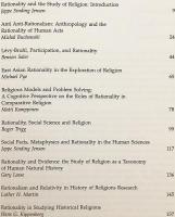 【英語洋書】 合理性と宗教の研究 『Rationality and the study of religion』