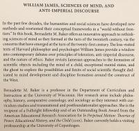 【英語洋書】 心理学者 ウィリアム・ジェームズ、心の科学と反帝国主義講話 『William James, sciences of the mind, and anti-imperial discourse』