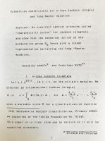 英語数学洋書 共形および位相的場の理論と量子群の数学的側面【Mathematical Aspects of Conformal and Topological Field Theories and Quantum Groups】 