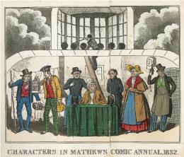 Mr. Mathews' Comic Annual, 1831-1833.　マシューズ氏のコミック年鑑　1831～1833年