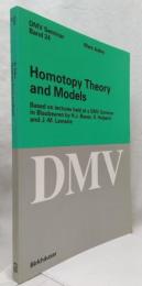 【数学洋書】Homotopy Theory and Models