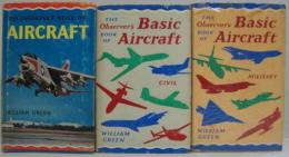 THE Observer's book of AIRCRAFT  11・38CIVIL・39MILITARY　3冊