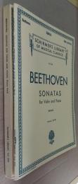 BEETHOVEN SONATAS For Violin and Piano (BRODSKY)  2冊セット