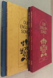 Our English Songs 1.2/Our English Songs : Teacher's edition 1.2 計4冊セット