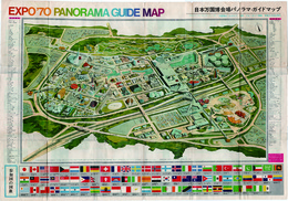 日本万国博会場パノラマ・ガイドマップ