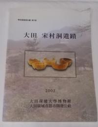 大田　宋村洞遺跡８〈学術調査報告書 第6冊〉2002（韓国語）