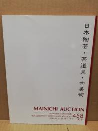 MAINICHI AUCTION　毎日オークション　458Ⅱ　日本陶芸・茶道具・古美術