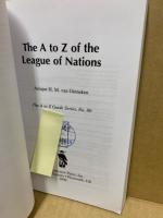 The A to Z of the League of Nations