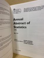Annual Abstract of Statistics,1995 no.131