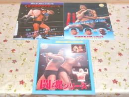 新日本プロレスリング パンフレット3冊セット 闘魂シリーズ 1980年サマーファイトシリーズ  1981年ビッグファイトシリーズ