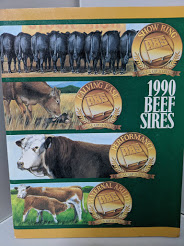 1990 BEEF SIRES  SHOW RING ABS ROLL OF HONOR　(肉用牛)　洋書