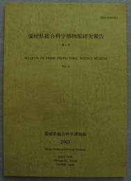 愛媛県総合科学博物館研究報告 （第8号）