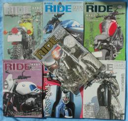 オートバイ 別冊付録 「RIDE」 （2018年 不揃い 7冊）