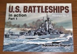 洋書　U.S.Battleships in action part 1 (アメリカ 戦艦)