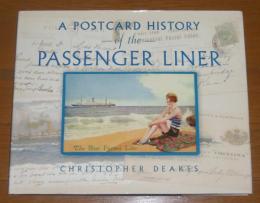 洋書・英語　A Postcard History of the Passenger Liner (客船のハガキ)　ハードカバー本