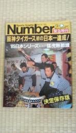 Sports Graphic Number　NOV'85　緊急増刊号　阪神タイガース初の日本一達成！　決定保存版