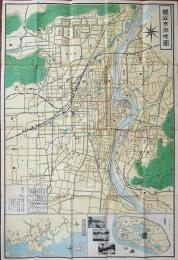 岡山市街地圖