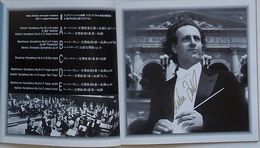 エリアフ・インバル自筆サイン入り演奏会プログラム フランクフルト放送交響楽団1987年日本公演