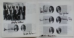 ベルリンフィルハーモニー木管八重奏団メンバー全員自筆サイン入り演奏会プログラム ベルリンフィルハーモニー木管八重奏団1990年日本公演