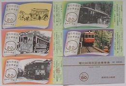 箱根登山鉄道 電化80周年記念乗車券 1900年〜1980年