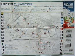 EXPO’70サービス施設地図