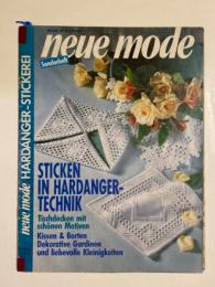 Neue Mode; Hardanger-Stickerei