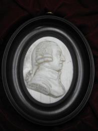 Tassie (1735-1799)作　アダム・スミス肖像エディンバラ・メダリヨン （国富論扉のスミス肖像の原版）Portrait from a Medallion of Adam Smith（Original Medallion of Wealth of Nations' Portrait.）