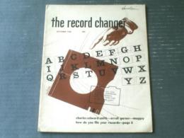 洋雑誌【レコードチェンジャー the record changer（昭和２３年１０月号）】「シドニー・ブラウン」「エロル・ガーナー」等