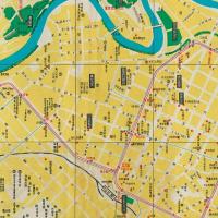 昭和24年版復刻JTB仙台市街圖 仙台懐古地図